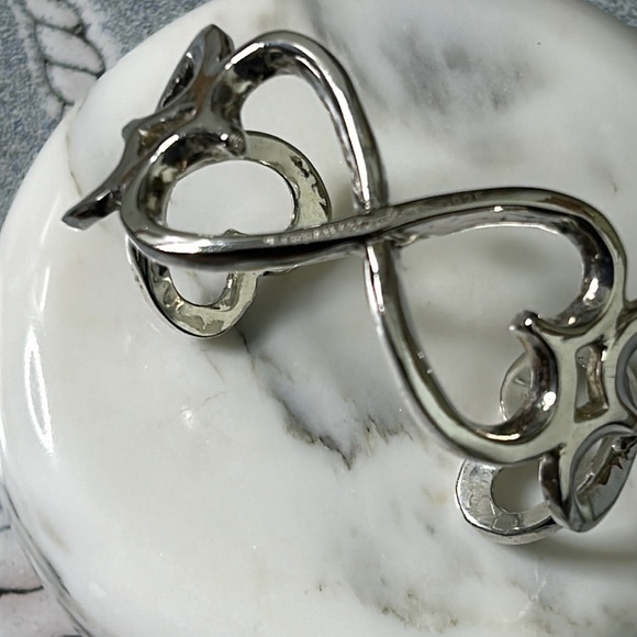 Vintage Tiffany & Co. Love Hearts Cuff Bracelet - Picture 9 of 11